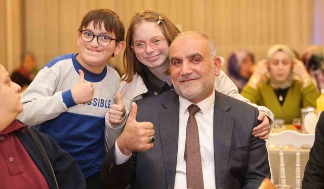 Canik'te gönül sofralarının misafiri özel çocuklar