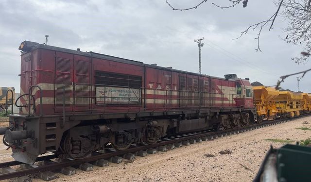 Ceylanpınar'a 15 yıl aradan sonra tren geldi