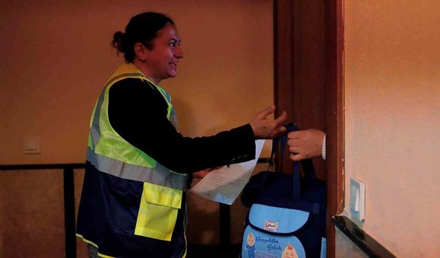 Didim'de minik kalplere sıcak karşılama