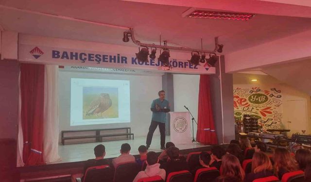 Dünya yaban hayatı gününde öğrencilere eğitim verildi
