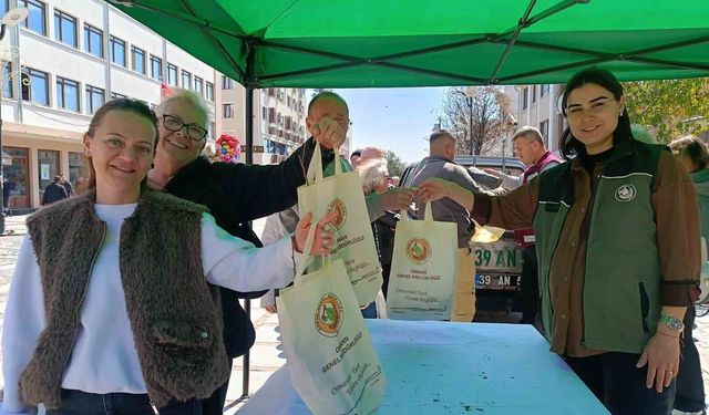 Edirne'de 3 bin ıhlamur fidanı toprakla buluşacak