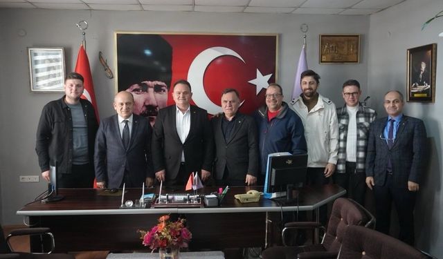 Edremit Ticaret Odası'ndan Havran Sebze Ve Meyveciler Esnaf Odası'na ziyaret