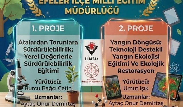 Efeler'in 2 projesi desteklenmeye hak kazandı