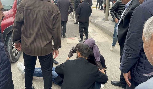 Elazığ'da aracın çarptığı yaşlı adam yaralandı