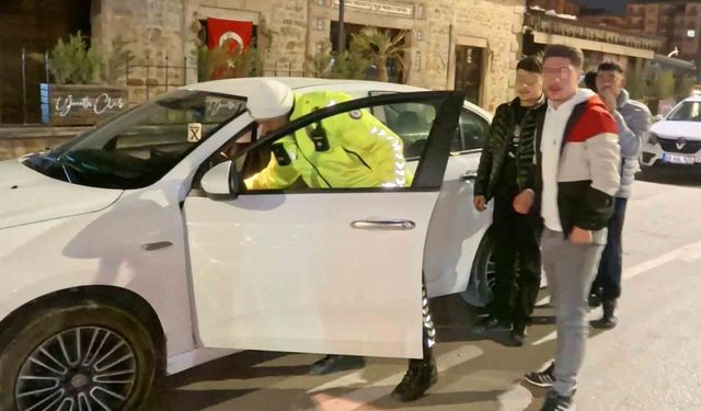 Engelli aracıyla yakalanan gençlere ceza