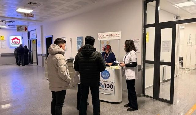 Erfelek'te verem farkındalığı