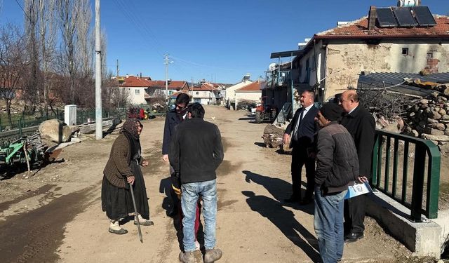 Evi yanan yaşlı kadın için kaymakamlık harekete geçti