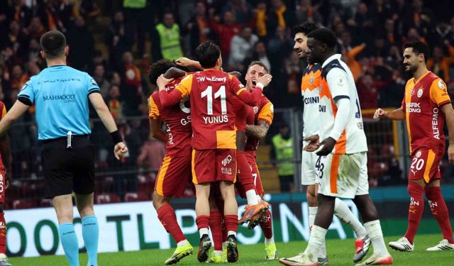 Galatasaray, Başakşehir ile bu sezon oynadığı 3 maçı da kazandı
