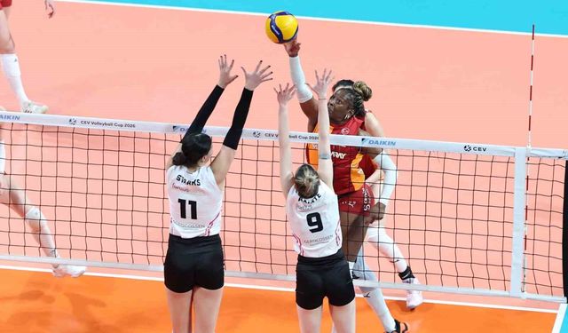 Galatasaray Daikin, rakibine set vermedi