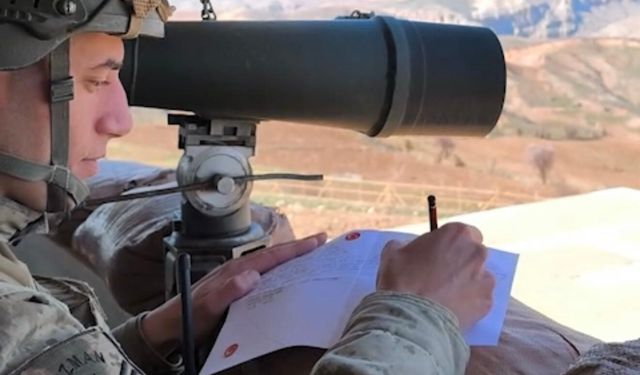 Giresunlu öğrencilerden Siirt'teki jandarmaya duygulandıran mektup