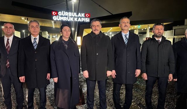 İçişleri Bakanı Çiftçi sınırın sıfır noktasından duyurdu: 'Sınır hattında tüm tedbirler alındı'