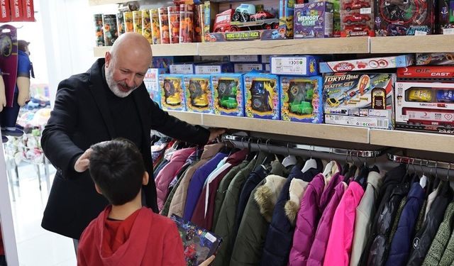 Kocasinan'da Ramazan Bayramı'nda ailelerin yüzü güldü