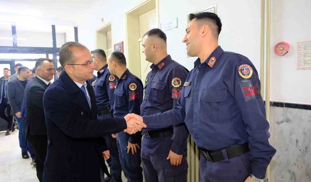 Kuyucak'ta bayramda güvenlik güçleri unutulmadı