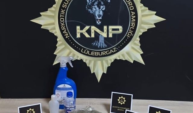 Lüleburgaz'da uyuşturucu operasyonu: 1 tutuklama