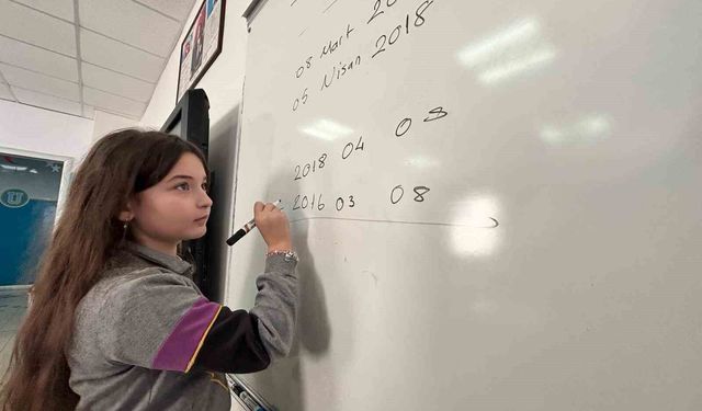 Matematikte dünya birincisi olan Trabzonlu Lina'nın hayali Nobel ödülü