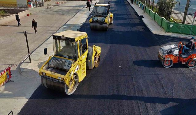 Mersin'de yol çalışması tamamlandı, ulaşım kolaylaştı
