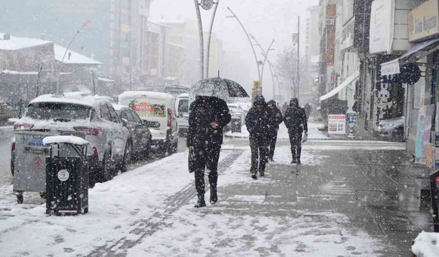 Muş'ta 40 köy yolu kapandı, mahsur kalan hasta kurtarıldı