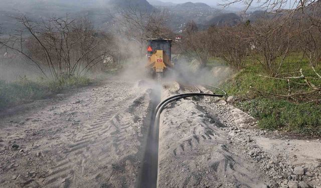 Ordu'nun içme suyu altyapısı güçlendiriliyor