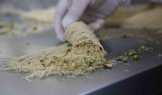 Ramazan bayramı için Diyarbakır'ın tescilli ürünleri kadayıf ve soğuk baklavaya yoğun talep