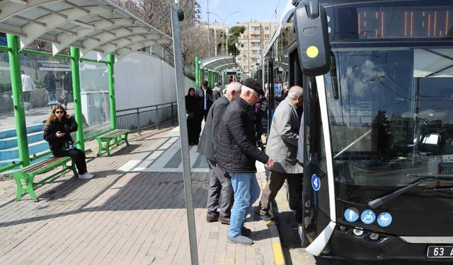 Şanlıurfa'da bayram boyunca toplu taşıma ücretsiz