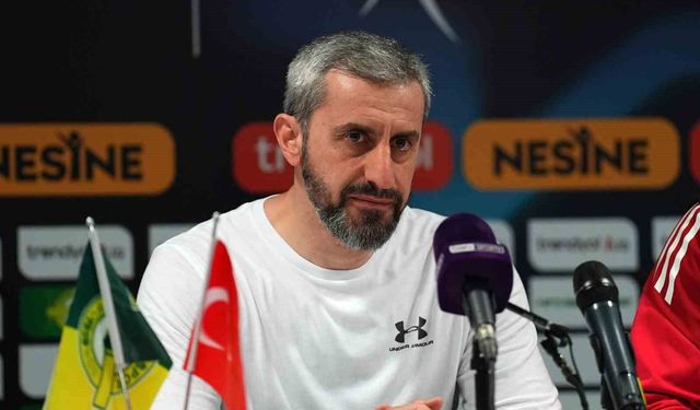 Serkan Özbalta: 'İnşallah sezon sonu istenilen şampiyonluğa ulaşırız'