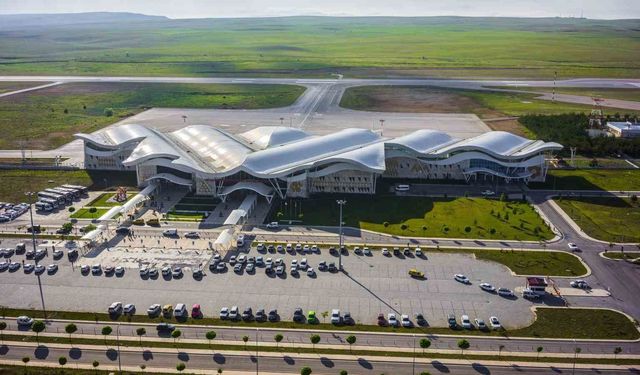 Sivas Nuri Demirağ Havalimanı şubatta 32 bine yakın yolcuya hizmet verdi