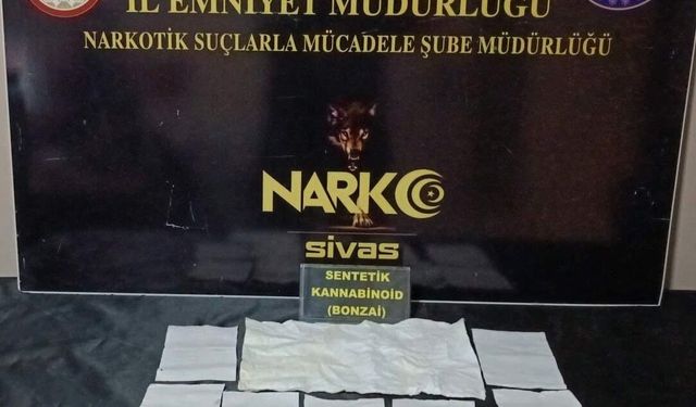 Sivas polisi uyuşturucuya geçit vermedi, binlerce kullanımlık uyuşturucu ele geçirildi