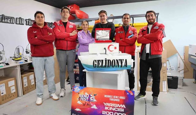 TEKNOFEST'in Türkiye ikincisi Gelidonya, Norveç'te Türkiye'yi temsil edecek