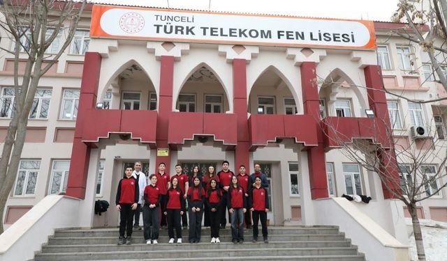 Tunceli'de öğrenciler matematiğin kullanım alanını sahada inceledi