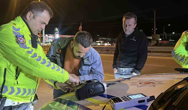 Uygulama noktasına gelmeden sürücü değiştirdi, kendisi itiraf etse de kamera kaydı istedi