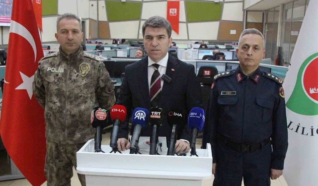 Vali Bakan: 'Huzurlu bayram için tedbirler planlandı'