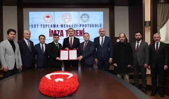 Vali Bozkurt: 'Süt Toplama Merkezi Projemizle üreticimizin yanındayız'