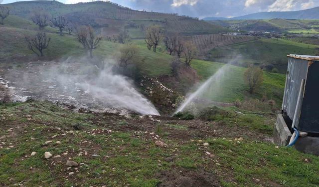 Adıyaman Recep Grup Suyu hattında arıza