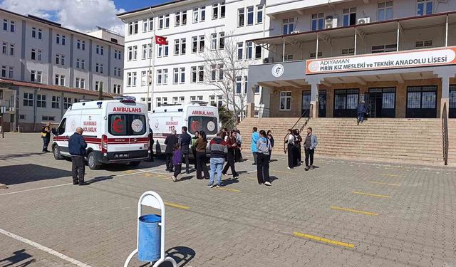 Adıyaman'da 3 öğrenci gıda zehirlenmesi şüphesiyle hastanelik oldu