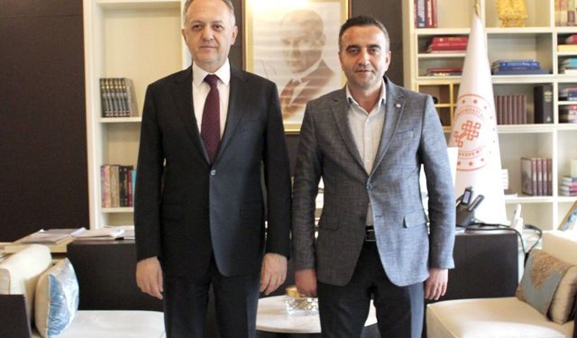 Akçadağ'da mesire alanı projesi için önemli görüşme