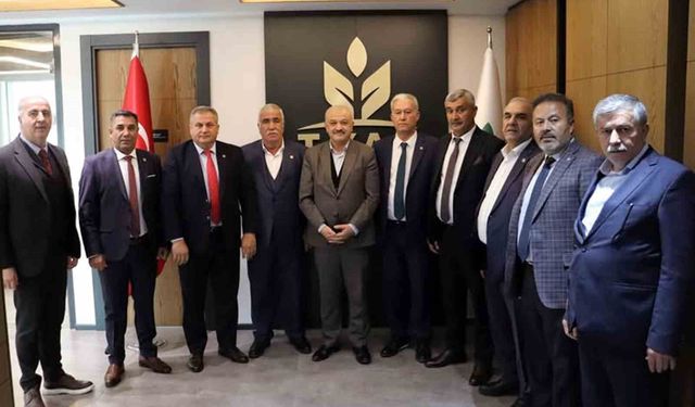 Altun'dan TYAB Başkanı Olgun'a ziyaret