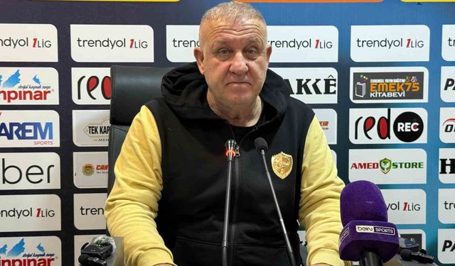 Amed Sportif Faaliyetler-Ümraniyespor maçının ardından