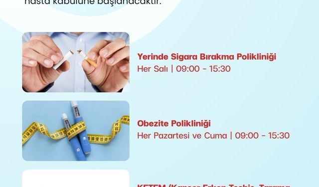 AOSB Semt Polikliniği'nde hizmet yelpazesi genişliyor