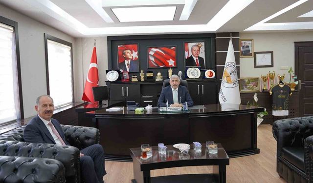 Ardeş Belediye Arpaçay'dan Kahta Belediyesine ziyaret