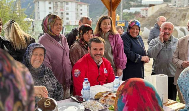Başkan Çetinkaya verdiği sözü yerine getirdi