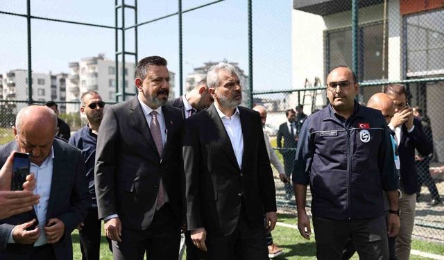 Başkan Öntürk Arsuz'daki yatırımları inceledi