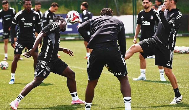 Beşiktaş'ta, Gaziantep Futbol Kulübü maçı hazırlıkları tamamlandı