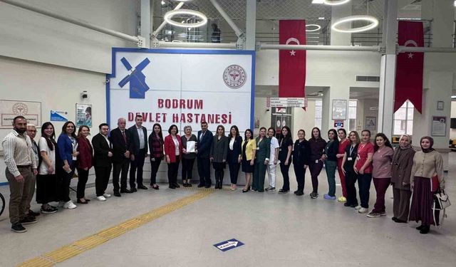 Bodrum'daki hastaneye 'anne dostu' unvanı