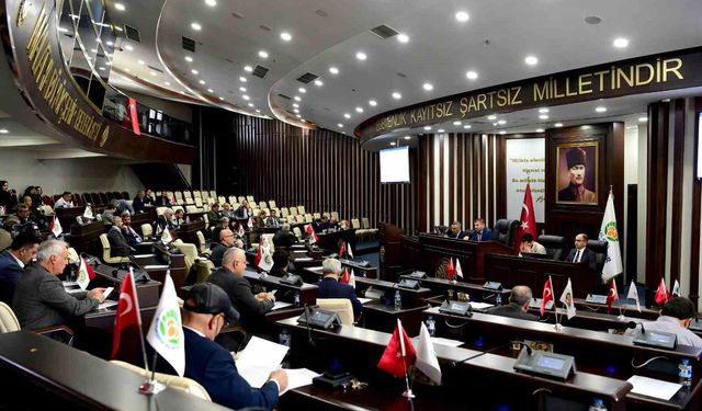 Büyükşehir Belediyesi Nisan ayı meclis toplantıları sona erdi
