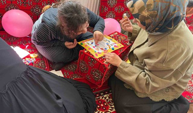 Çaldıran'da özel öğrenciler hafızlarla buluştu