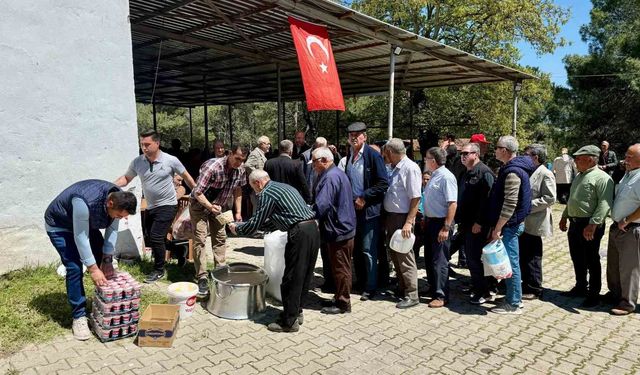 Çan'da geleneksel ilk köy hayrı yapıldı