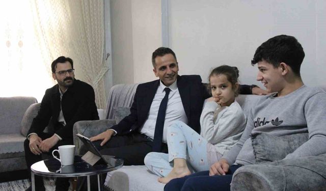 Cizre'de özel öğrencilerin öğrenme yolculuğu evlerinde sürüyor