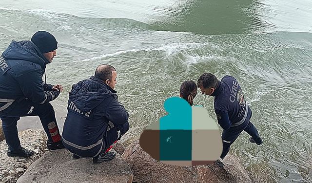 Dicle Nehri'nde intihar girişimi engellendi