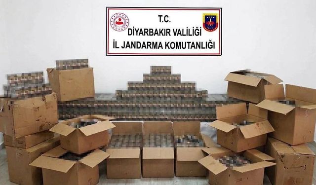 Diyarbakır'da kaçakçılık operasyonlarında 48 şüpheli hakkında işlem yapıldı