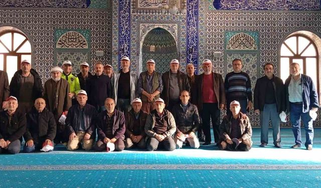 Emet'te cami cemaatine trafik eğitimi